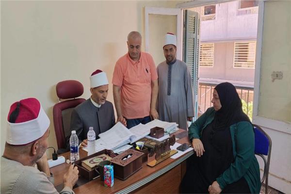 جانب من المتابعة الميدانية