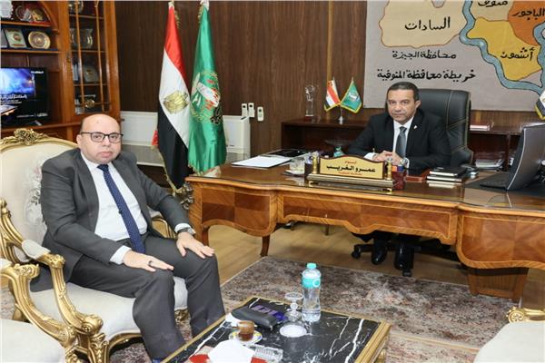  محافظ المنوفية ومدير أوقاف المنوفية