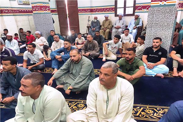 جانب من افتتاح المساجد