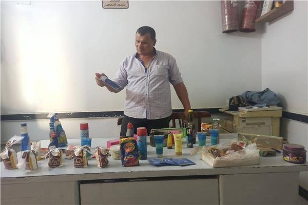 جانب من المضبوطات