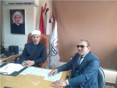د. ياسر سلامة رئيس منطقة بني سويف الأزهرية:دعم حفظة كتاب الله واجب متابعة دورية لنجاح العملية التعليمية