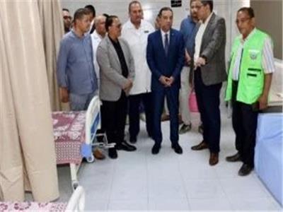 محافظ المنوفية يفتتح مركز الأورام الجديد بمستشفى منوف العام 