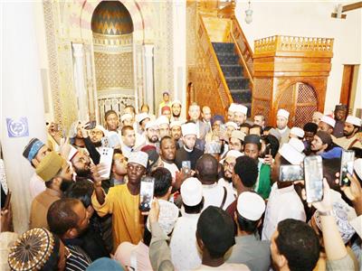 500 طالب من 15 دولة يتعلمون العربية في عمرو بن العاص