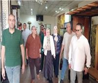 نائب رئيس جامعة بنها تتفقد إجراءات الكشف الطبي على الطلاب الجدد