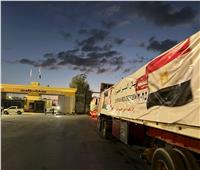 الهلال الأحمر يرسل القافلة الـ34 محملة بـ2500 طن مساعدات إلى غزة