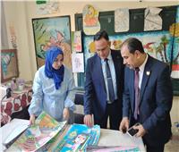رئيس مدينة قليوب ومدير الإدارة التعليمية يتفقدان مدارس المدينة استعدادًا للعام الدراسي الجديد
