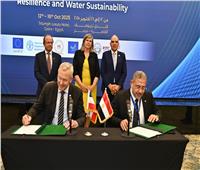  سويلم ومبعوثة المياه الهولندية يشهدان توقيع بروتوكول لبحوث المياه ومعهد IHE-Delft الهولندي 