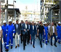 رئيس الوزراء يفتتح مشروع استرجاع الغازات بشركة "النصر للبترول"