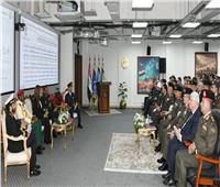 وزير الدفاع يشهد مناقشة البحث الرئيسى للأكاديمية العسكرية للدراسات العليا والاستراتيجية 