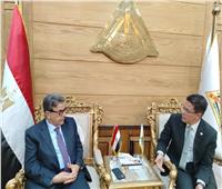 رئيس جامعة بنها يستقبل النقيب العام للاطباء البيطريين لبحث سبل التعاون بين الجانبين