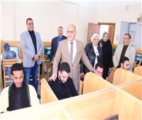 3497 طالب وطالبة يؤدون امتحانات كلية التمريض بسوهاج 