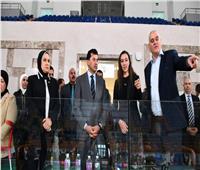 وزير الشباب والرياضة يشهد ختام بطولة مصر الدولية للريشة الطائرة البارالمبية