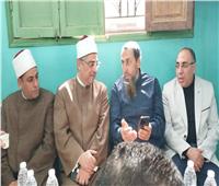 مدير أوقاف القليوبية ومساعد وزير الأوقاف يؤدون واجب العزاء في ضحايا "حادث غاز بنها"