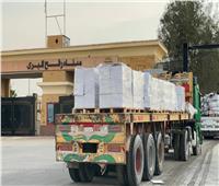 الهلال الأحمر يدفع بأكثر من 7 آلاف طن مساعدات غذائية لقطاع غزة 