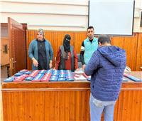 "صناع الخير" توزع نظارات طبية على الحالات المستحقة "مجانا" ببورسعيد