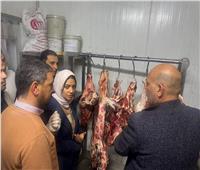 حملة رقابية بالقناطر الخيرية تضبط لحوماً ودواجن غير صالحة للاستهلاك الآدمي