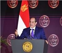 الرئيس السيسي : المنطقة تقف علي مفترق طرق تاريخي