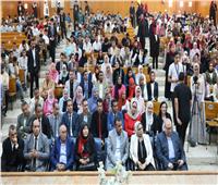 انطلاق فعاليات المؤتمر الطلابي الأول لكلية الآداب بجامعة قنا  