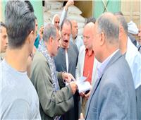 وكيل زراعة البحيرة يتابع صرف الأسمدة بالجمعيات الزراعية 