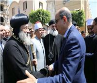 محافظ المنيا يشارك الأقباط احتفالات عيد القيامة