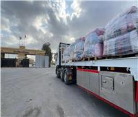الهلال الأحمر يدفع بـ 4,675 طناً من المساعدات الإغاثية إلى غزة