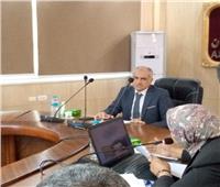 "شؤون التعليم والطلاب" بجامعة أسوان يناقش عددًا من الملفات التعليمية 
