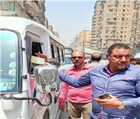 ضربة حاسمة في الجيزة: 1739 مخالفة لسائقي السرفيس في أسبوع