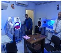 مدير عام الطب العلاجي يتابع سير العمل بمستشفى جرجا العام
