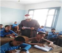 رئيس منطقة البحيرة الأزهرية يتفقد لجان امتحانات النقل بإيتاي البارود