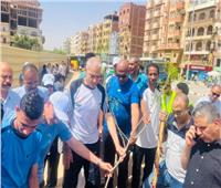 جامعة أسوان تشارك بـ500 طالب في حملة التشجير والتجميل بأسوان