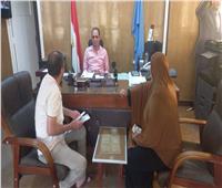 رئيس مدينة كفر الشيخ يستقبل المواطنين لبحث شكواهم ويوجه بحلها