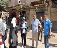 محافظ القليوبية يتفقد مصرف البلبيسي لبحث تحويله لمحور مروري