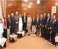 ​محافظ البحيرة تستقبل وفود المهنئين بعيد الأضحى