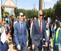 أورمان كفر الشيخ توزع لحوم 37 عجل بلدي علي الأسر الأولي بالرعاية 