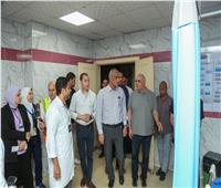 محافظ كفرالشيخ: الارتقاء بالخدمات الطبية وحسن معاملة المرضى أهم أولوياتنا