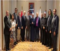 وزير الأوقاف يستقبل رئيس الطائفة الإنجيلية وأمين المعمداني العالمي