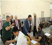 نائب رئيس جامعة الأزهر يتابع الامتحانات 