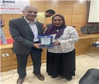 رئيس جامعة أسوان يشهد  الحفل السنوي السابع لفريق صُنّاع الفرحة