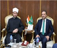 وزير الأوقاف يشارك محافظة المنوفية احتفالاتها بعيدها القومي