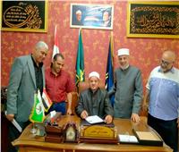 رئيس القليوبية الأزهرية يتسلم نتائج الابتدائية والإعدادية  تمهيدًا لإعلانها