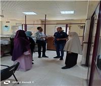 رئيس مدينة شبراخيت يتابع استعدادات الثانوية العامة وتحسين الخدمات