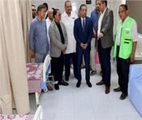 محافظ المنوفية يفتتح مركز الأورام الجديد بمستشفى منوف العام 
