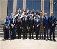 زيارة طلاب جامعة سوهاج لمركز المعلومات ودعم اتخاذ القرار بمجلس الوزراء  