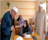 انتظام امتحان الرياضيات التطبيقية للقسم العلمي بالثانوية الأزهرية