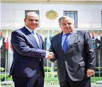 وزير الخارجية يلتقي الامين العام الجديد للجامعة العربية