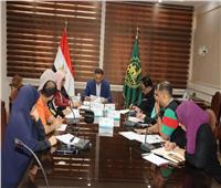 محافظ القليوبية يتابع الموقف التنفيذي لملف تقنين أراضي أملاك الدولة