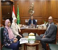 محافظ القليوبية يبحث مقترح امتداد مترو الأنفاق إلى شبين القناطر