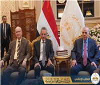 وزير المجالس النيابية يُهنئ رئيس محكمة النقض بمناسبة توليه المنصب